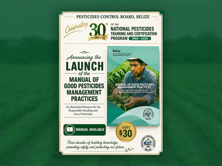 PCB Launches Updated Manual of Good Pesticides Management Practices